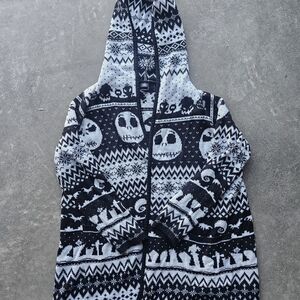 Disney Black and White Knit Sweater